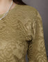 BAJU KURUNG PAHANG MODEN ELINA (PALE OLIVE)